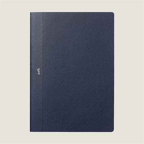 Grain d'H lined writing pad A5 .